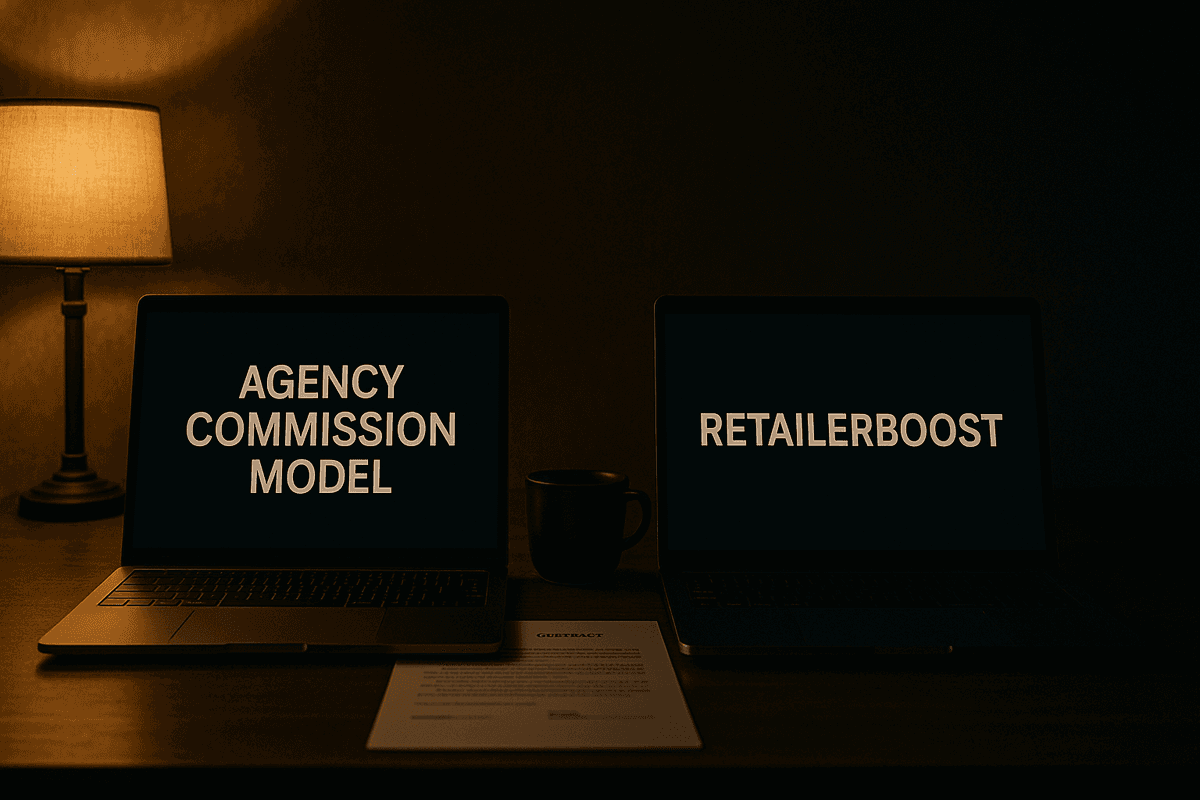 Agency Commission Model vs RetailerBoost: Who Actually Pays for the Ads?