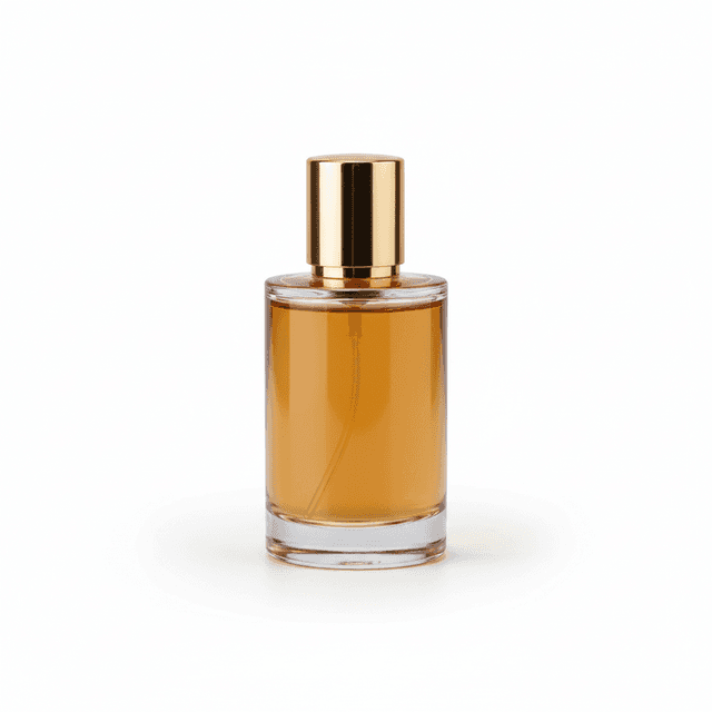 Amber Perfume Bottle